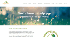 Desktop Screenshot of dynamichealthservices.com